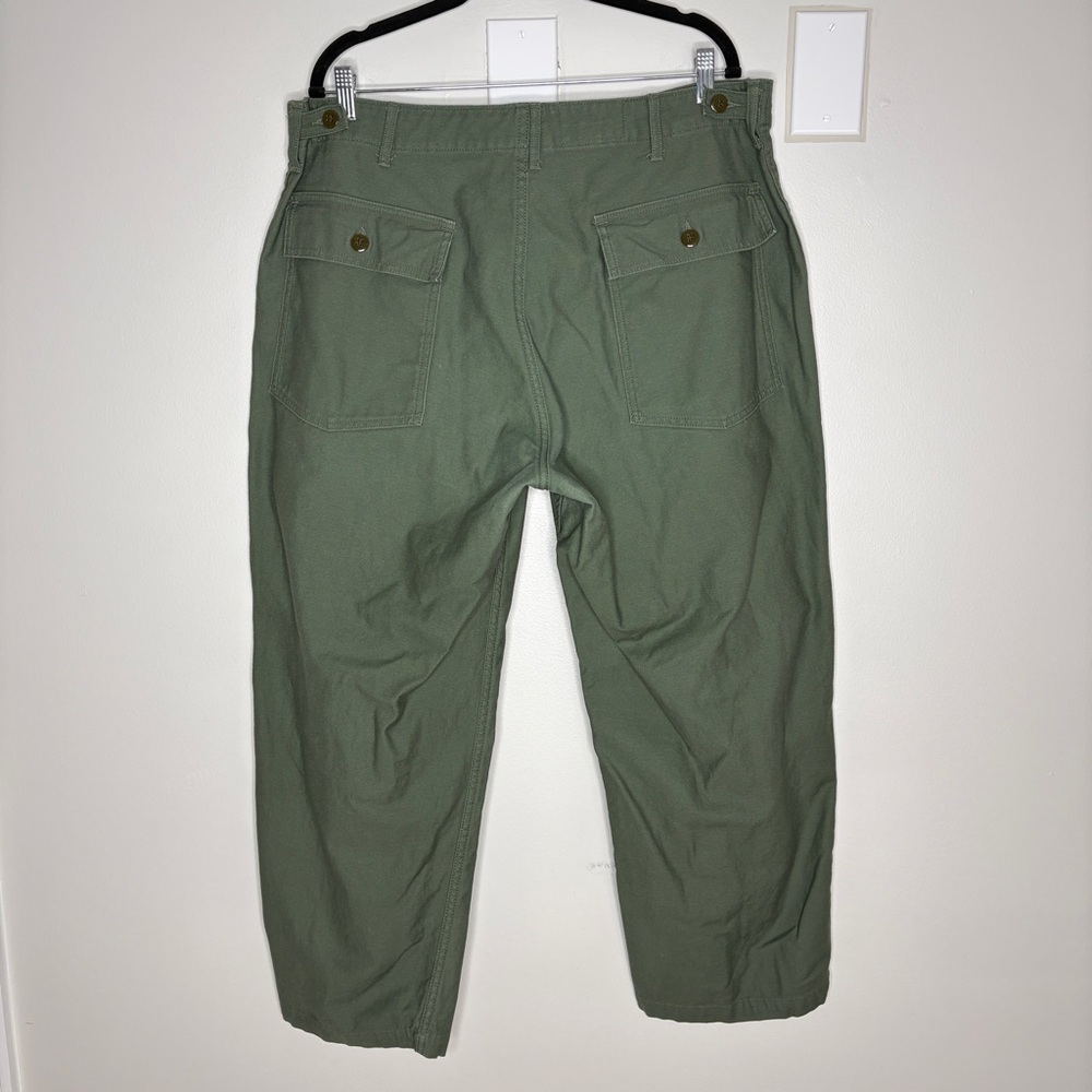 Engineered Garments Workaday Pants Crop Utility I… - image 5